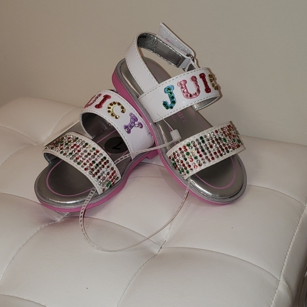 NWT Juicy Couture Girls Sandals